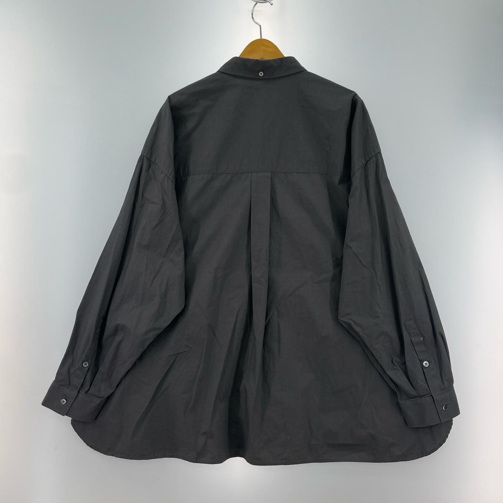 長袖シャツ ワイドシャツ グレー グレー