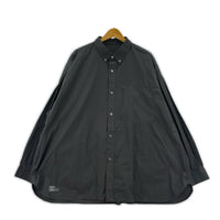 長袖シャツ ワイドシャツ グレー グレー