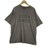 半袖Tシャツ Print Tee M L グレー