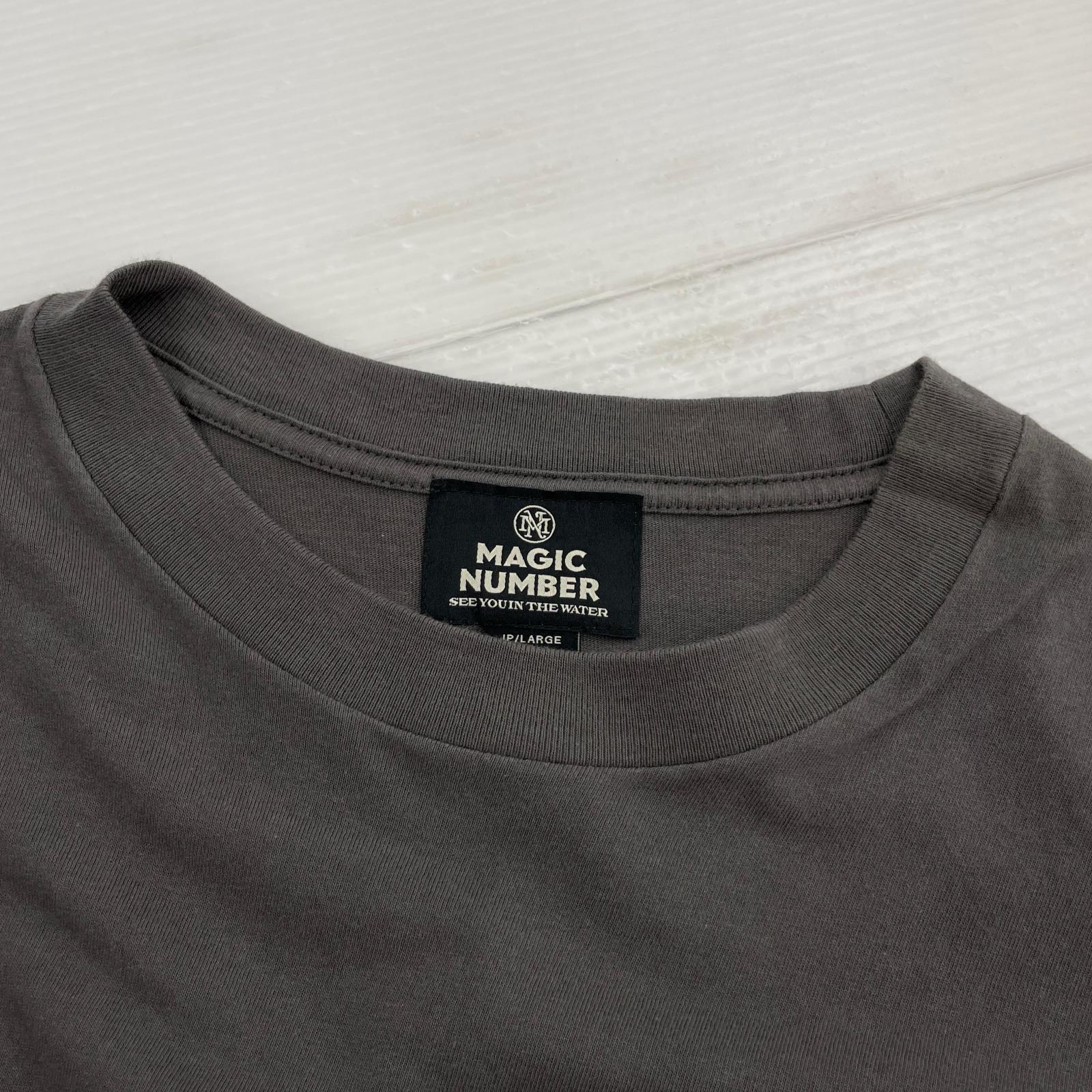 半袖Tシャツ Print Tee M L グレー