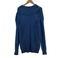 ニット K-CAGE PULLOVER/M/ブルー M ブルー
