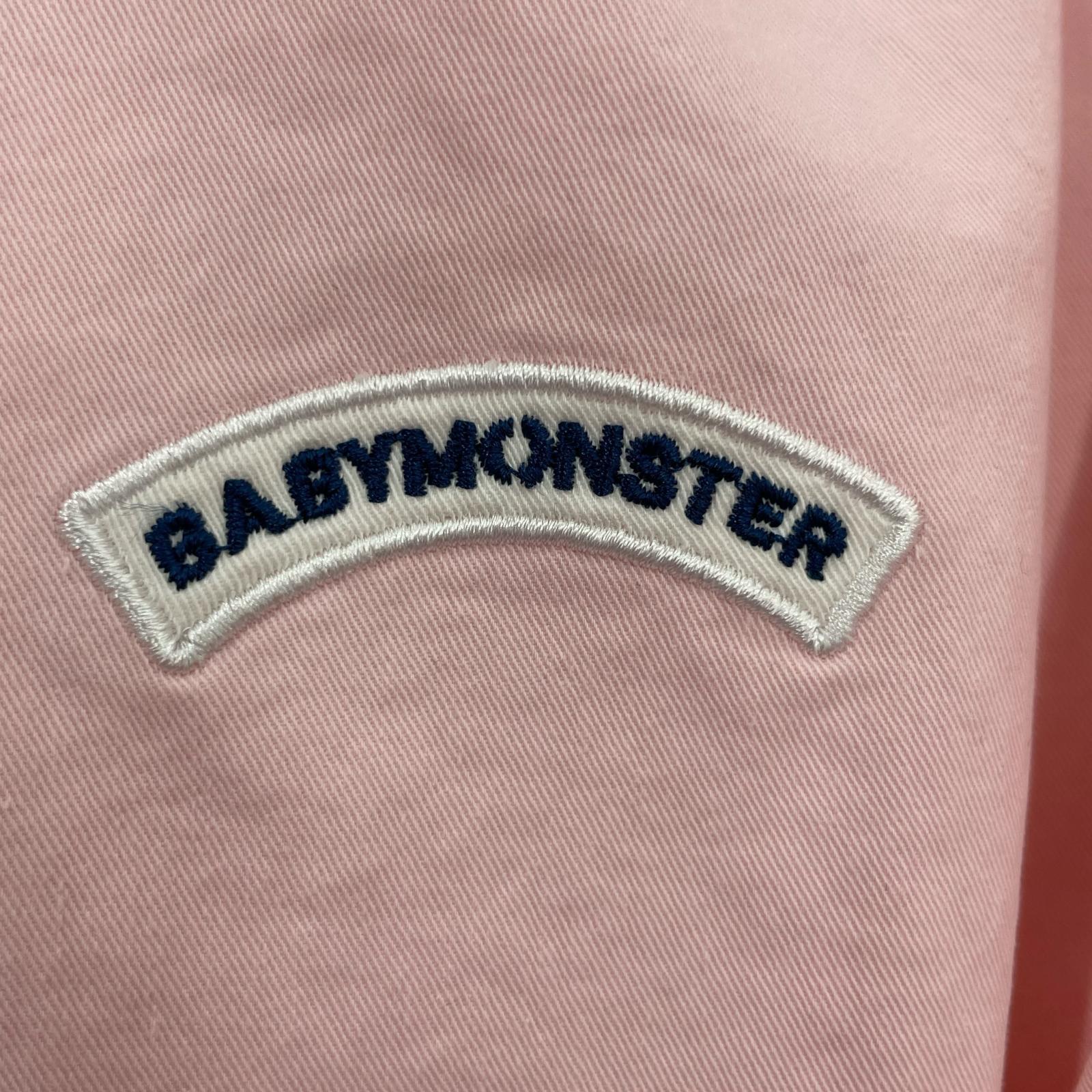 長袖シャツ BABYMONSTER ビッグシャツ ピンク