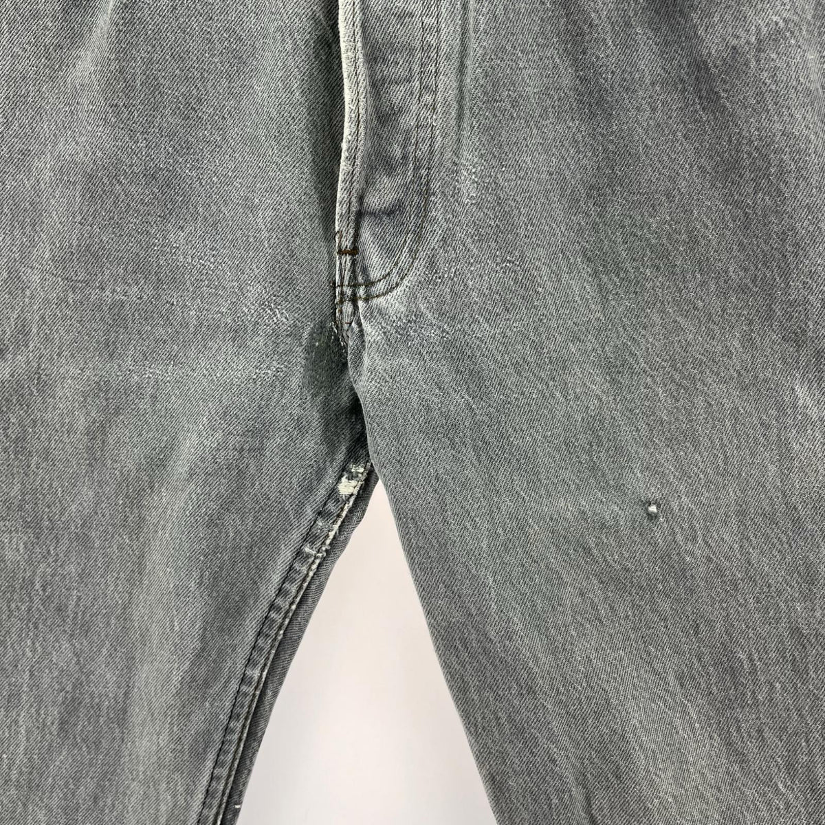 デニムパンツ 80s 裏653 ボタンフライ グレー グレー