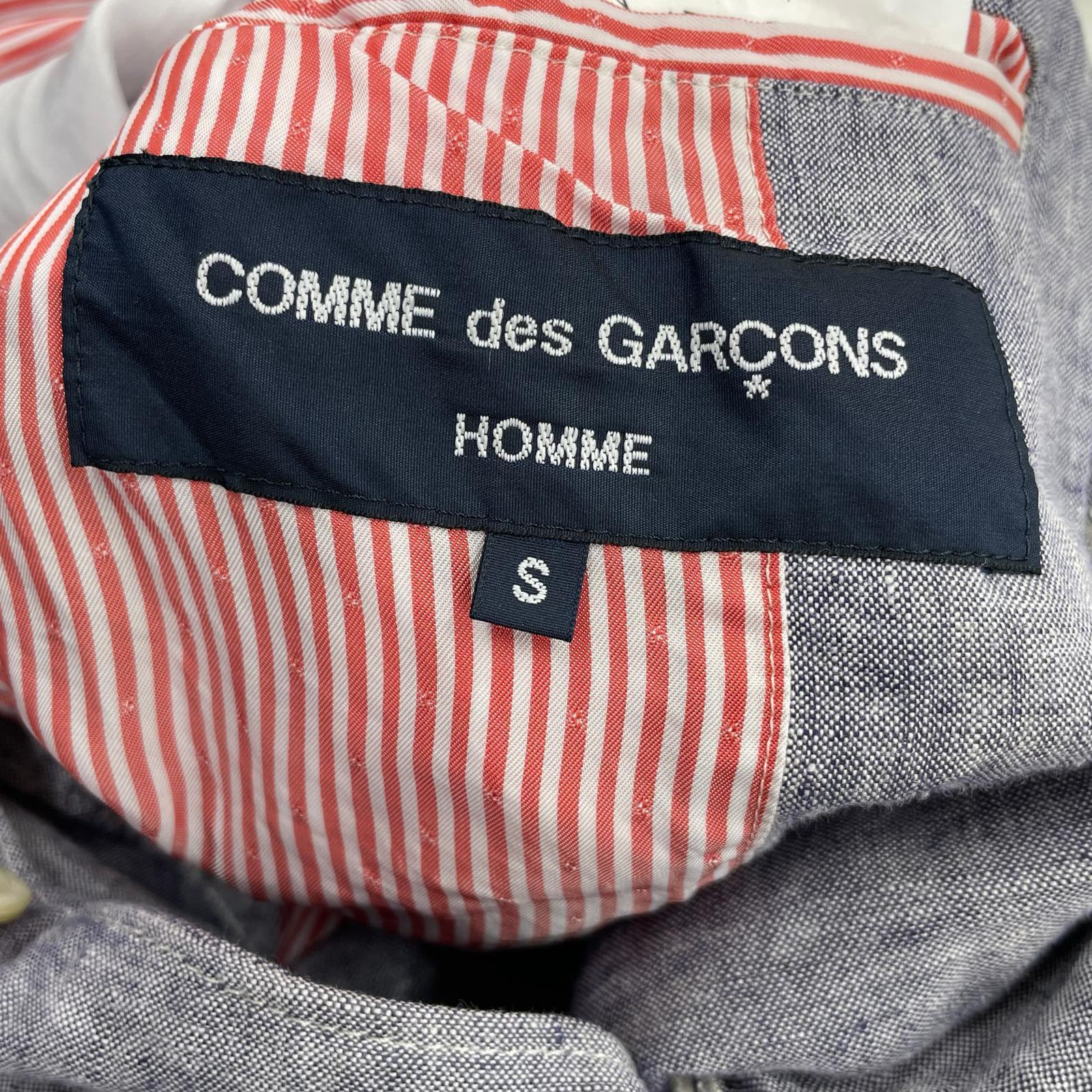 ジャケット HOMME リネン テーラードジャケット グレー系 S S