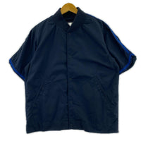 半袖シャツ Engineered Garments BEAMS+ 半袖ブルゾン 紺 (M) M ネイビー