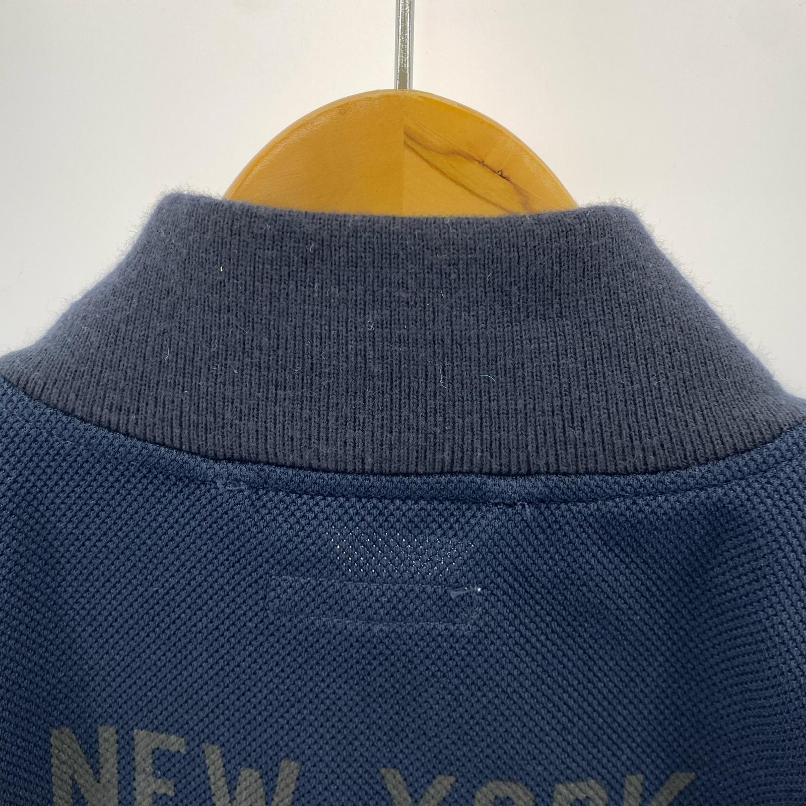 半袖シャツ Engineered Garments BEAMS+ 半袖ブルゾン 紺 (M) M ネイビー