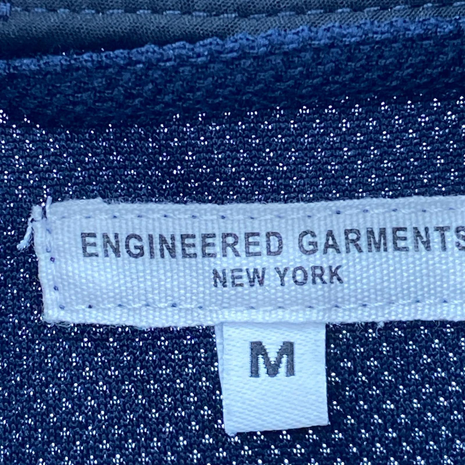 半袖シャツ Engineered Garments BEAMS+ 半袖ブルゾン 紺 (M) M ネイビー