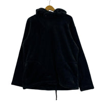 パーカー Engineered Garments LONG SLEVE HOODY Poly Shaggy Fleece 黒 (S) S ブラック