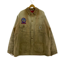 ジャケット Carhartt 70s~ 襤褸 ミシガンチョアコート XL程度 ベージュ ベージュ