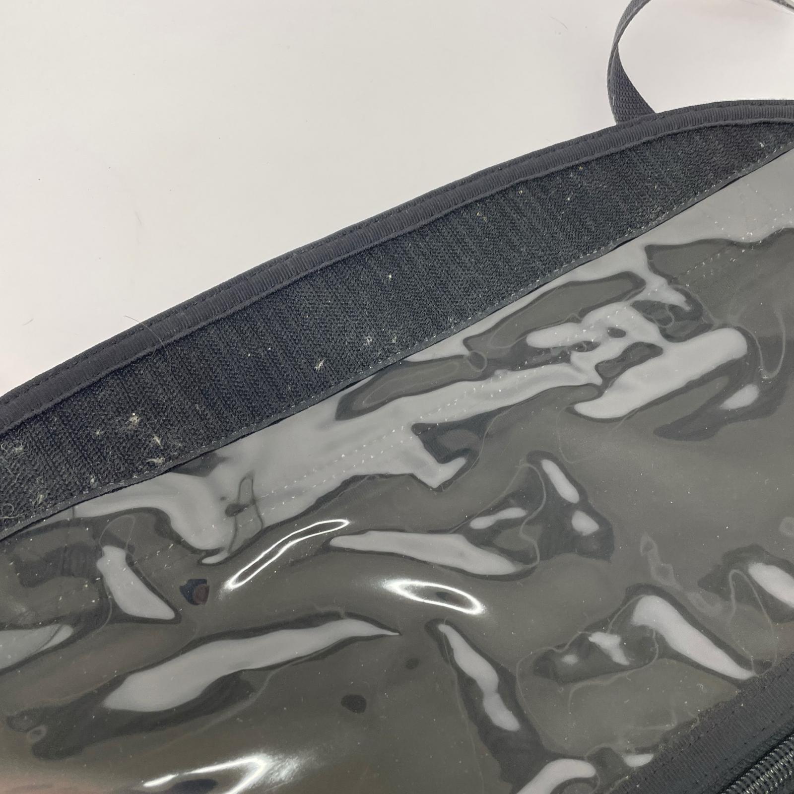 ショルダーバッグ PVC ブラック