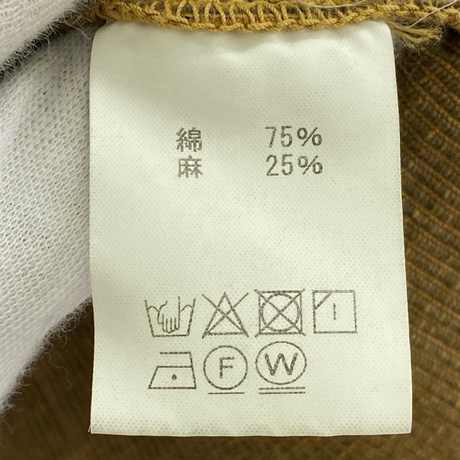 ジャケット The 2 Monkeys 1760 Linen Vest(M) M ブラウン
