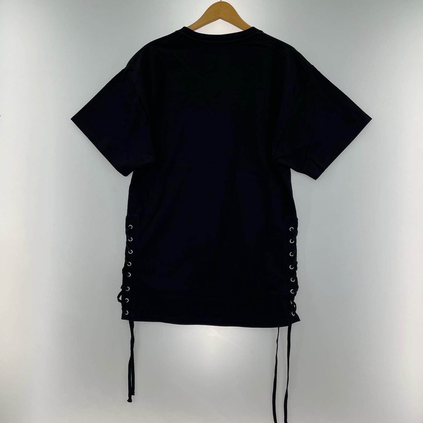 半袖Tシャツ FAITH CONNEXION サイドレース (S) S ブラック