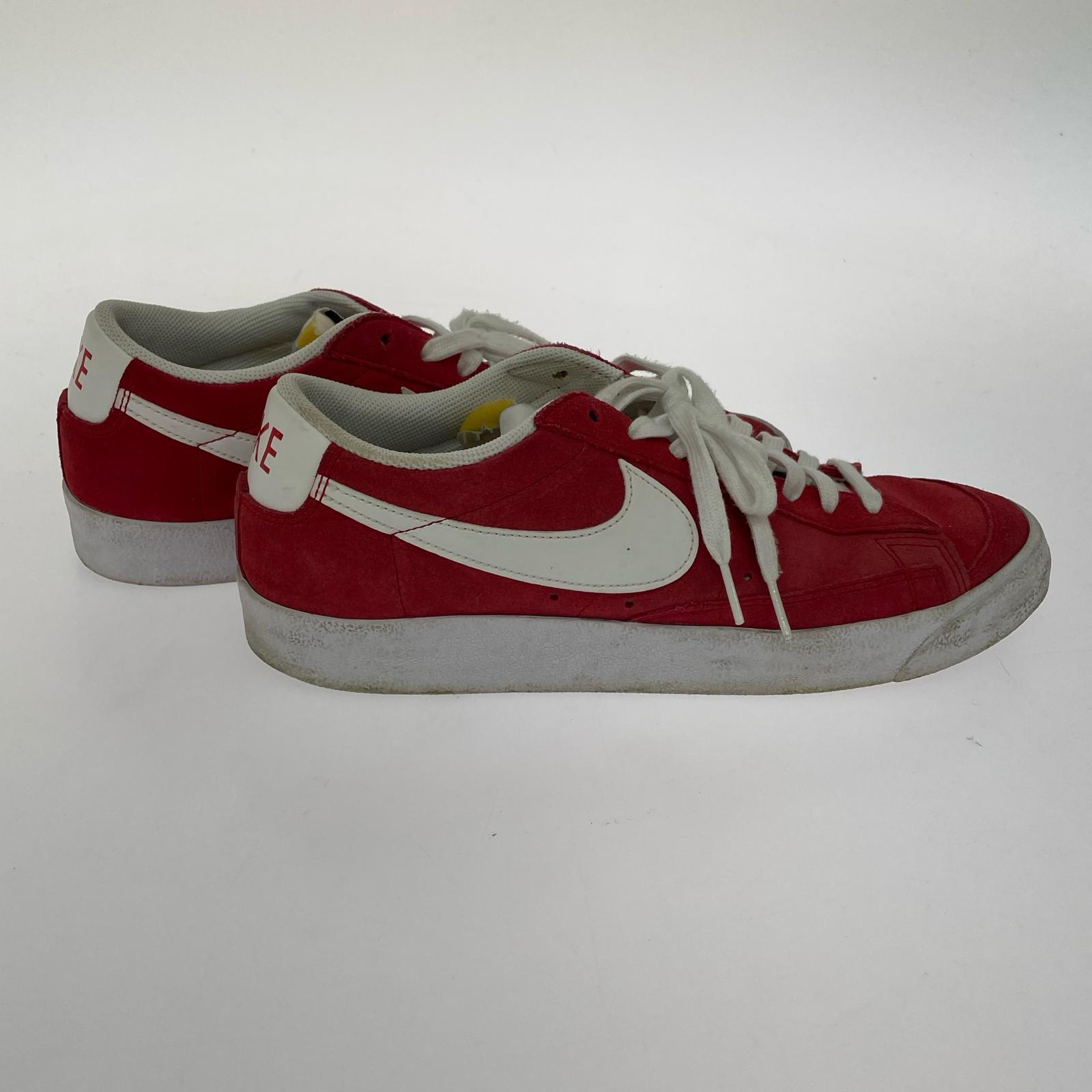 スニーカー BLAZER LOW RED スウェード 29cm 29cm (US11 UK10 1/2 EU48) レッド