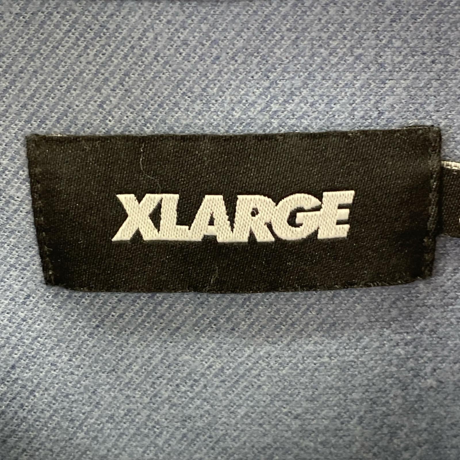 長袖シャツ 20AW L/S FLANNEL SHIRT (XL) ブルー