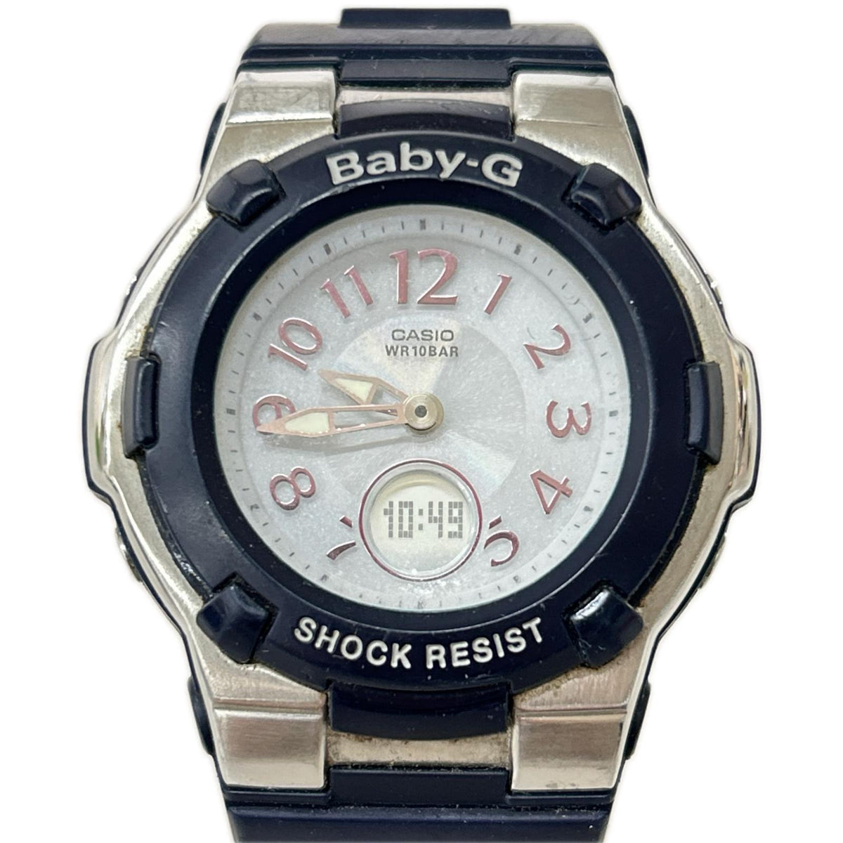 腕時計 BABY-G 電波ソーラー デジアナ BGA-1100-2BJF ホワイト
