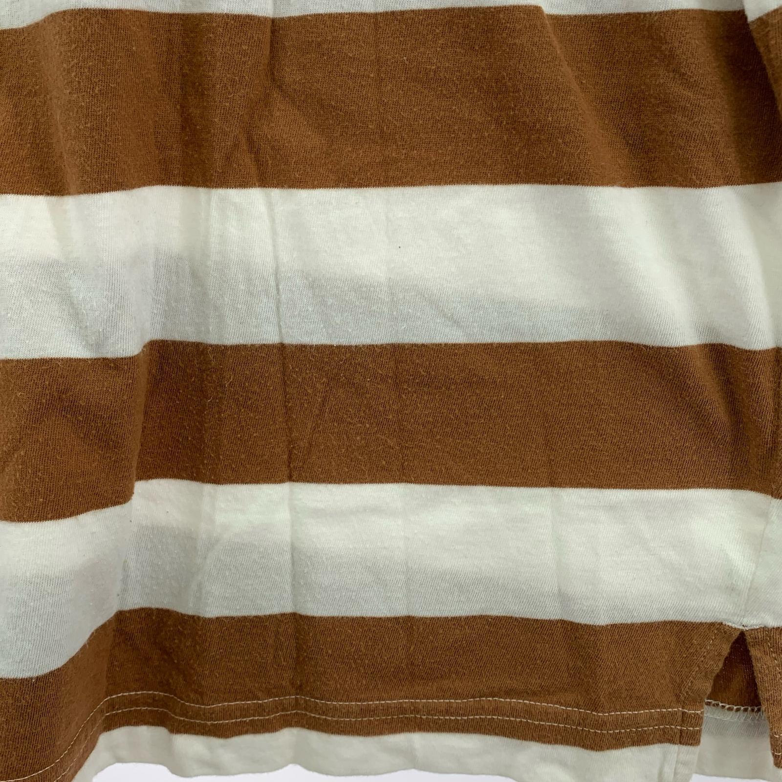 ポロシャツ 14SS Delivery Small Box 茶白 (L) L
