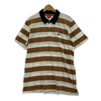 ポロシャツ 14SS Delivery Small Box 茶白 (L) L