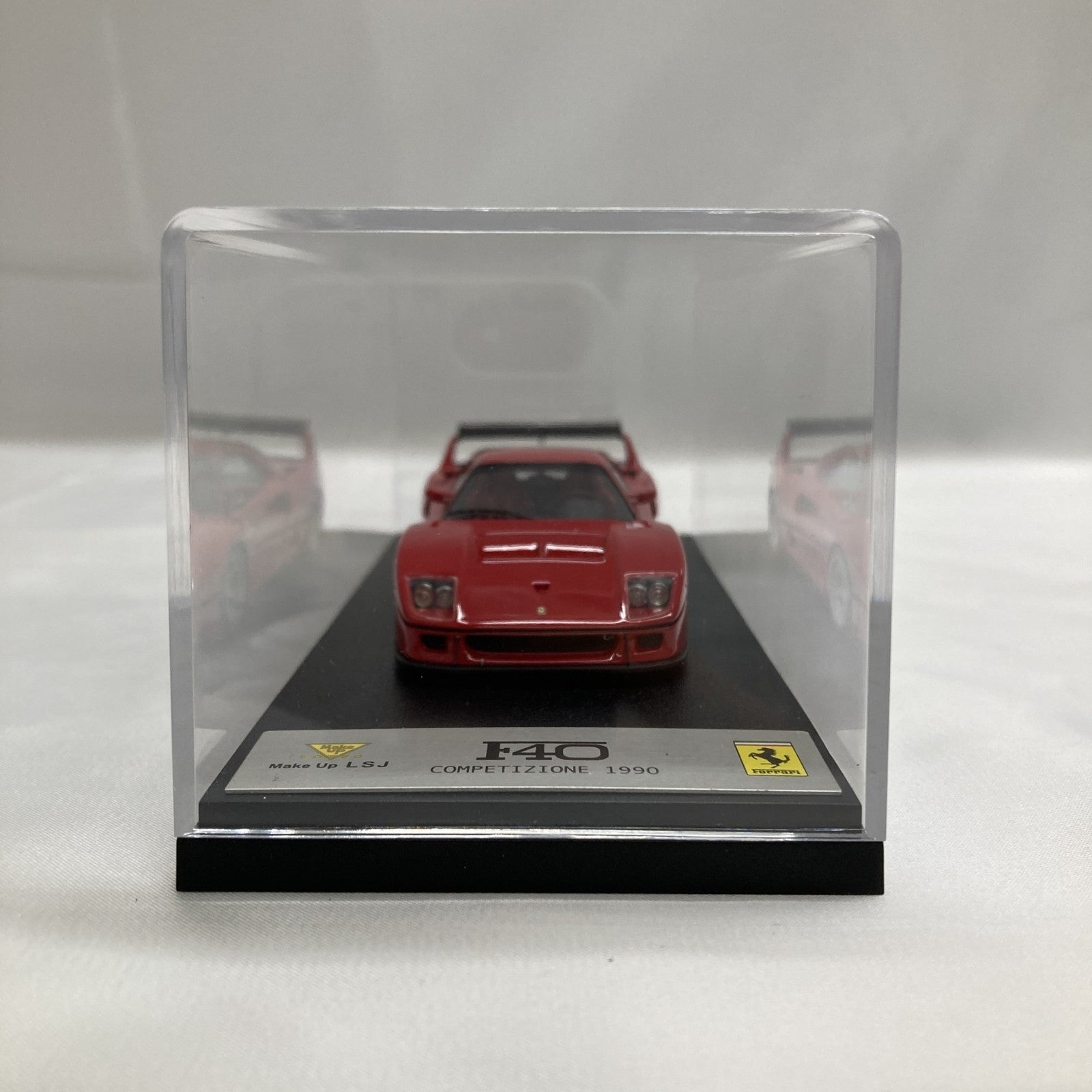 MAKE UP FERRARIF40 COMPETIZIONE Red 1990 スケールカー