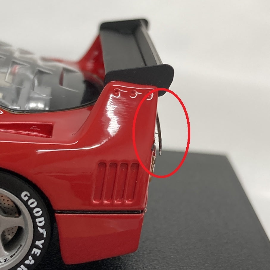 MAKE UP FERRARIF40 COMPETIZIONE Red 1990 スケールカー
