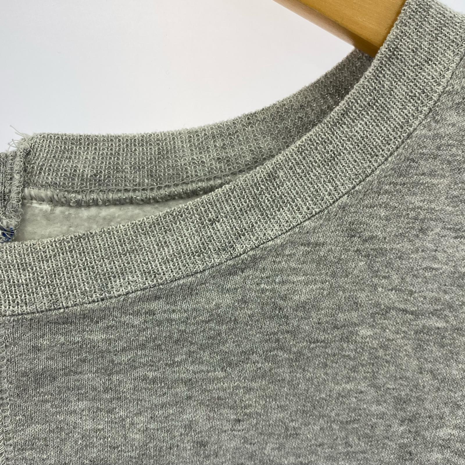 スウェット 胸元 アーチ ロゴ グレー グレー