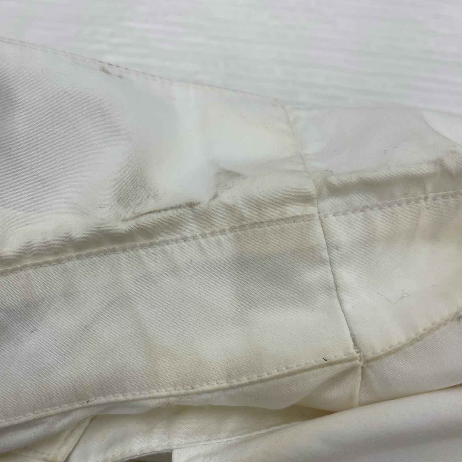 長袖シャツ コットンシャツ WHT 44 ホワイト