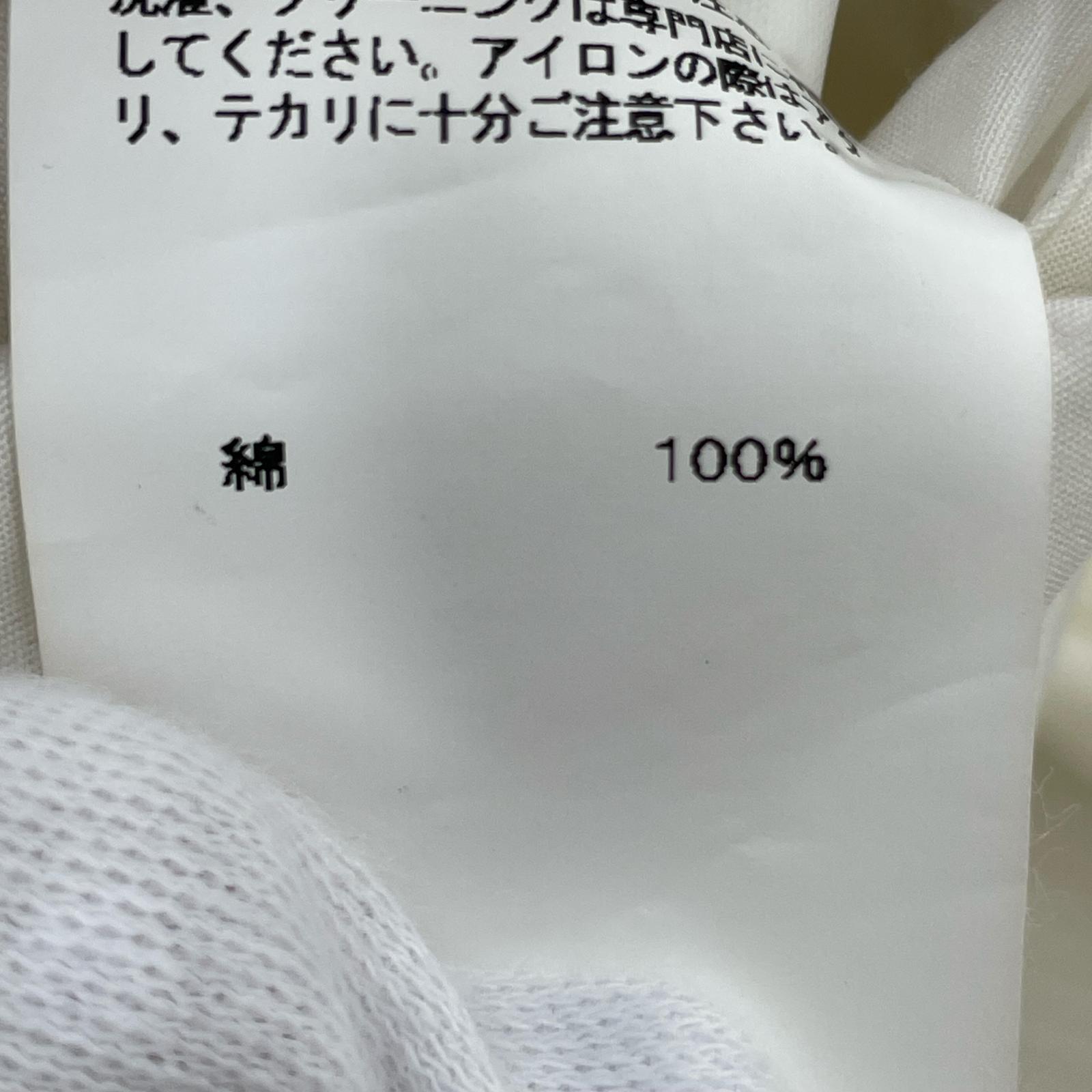 長袖シャツ コットンシャツ WHT 44 ホワイト