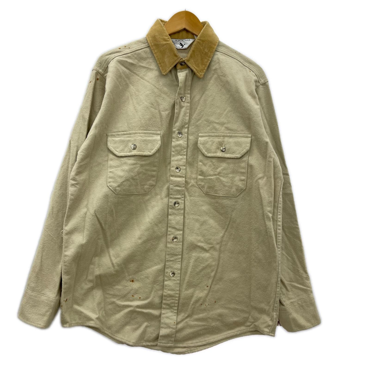 ジャケット BLACKDUCK 70-80s シャモアシャツ M