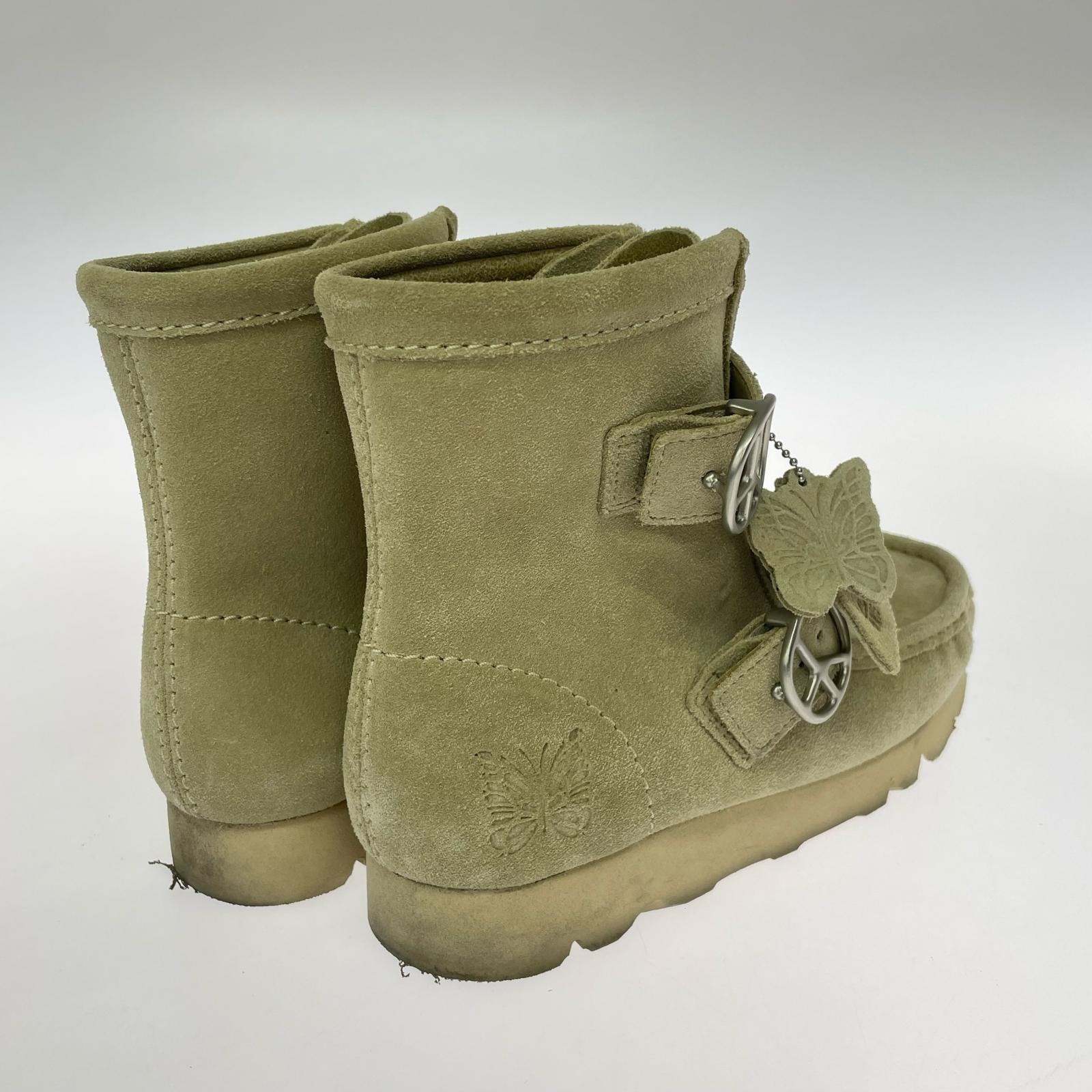 ブーツ ×NEEDLES WALLA STRAP Hi 25.5 カーキ
