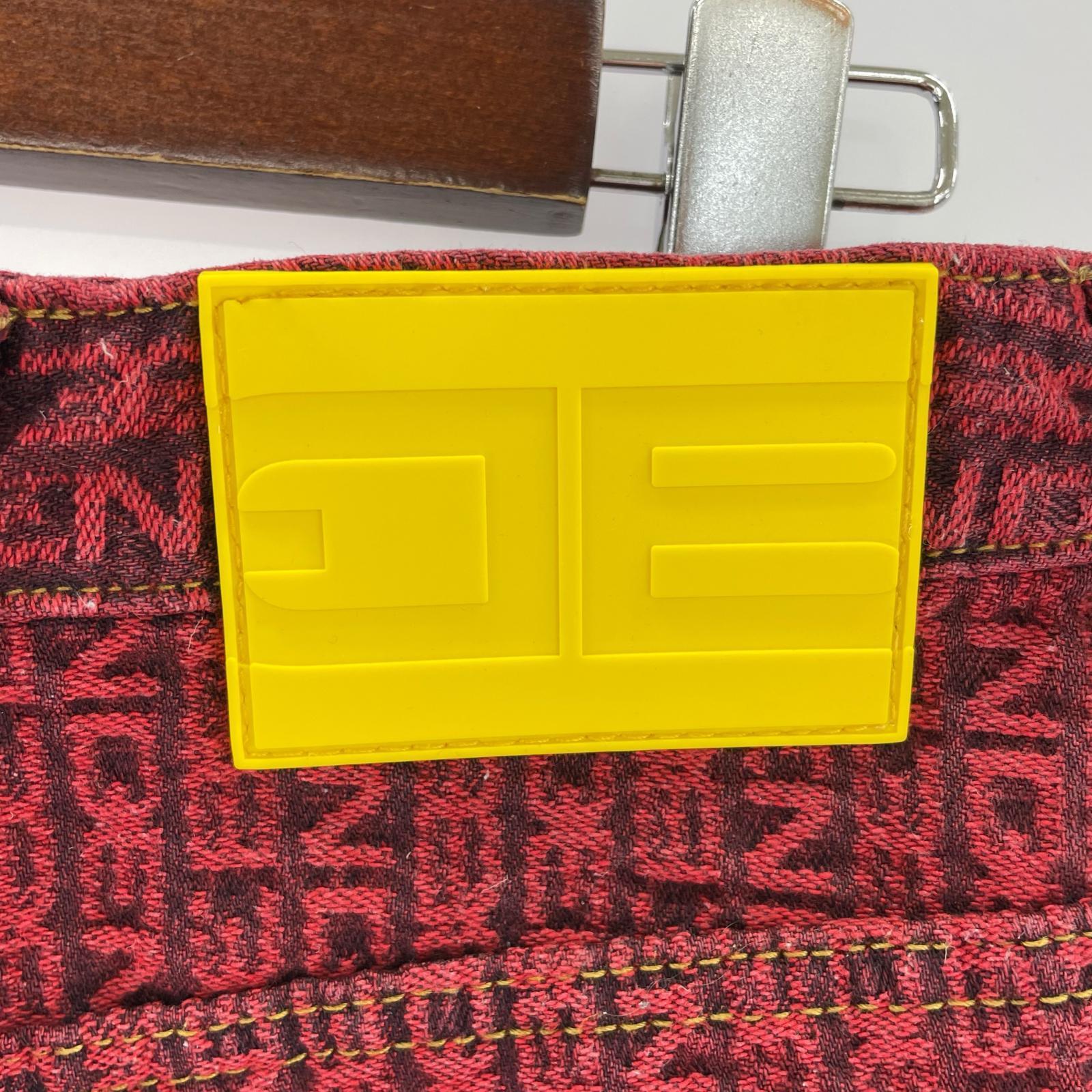 パンツ BEEDEN ジャガードパンツ S レッド S レッド