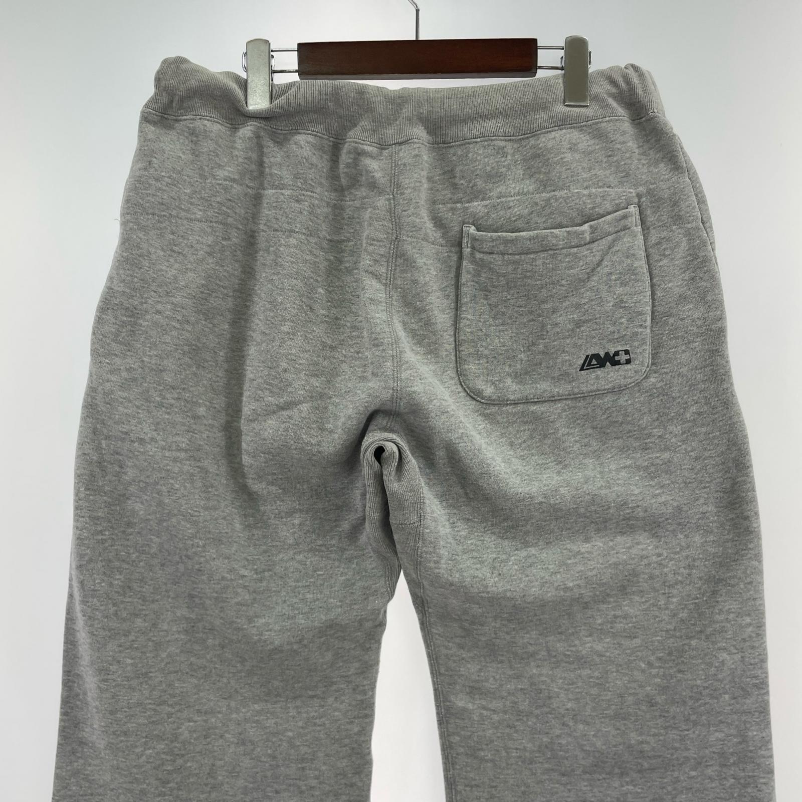 パンツ BEAMS LOOPWHEELER スウェットパンツ ※破れ有 L グレー