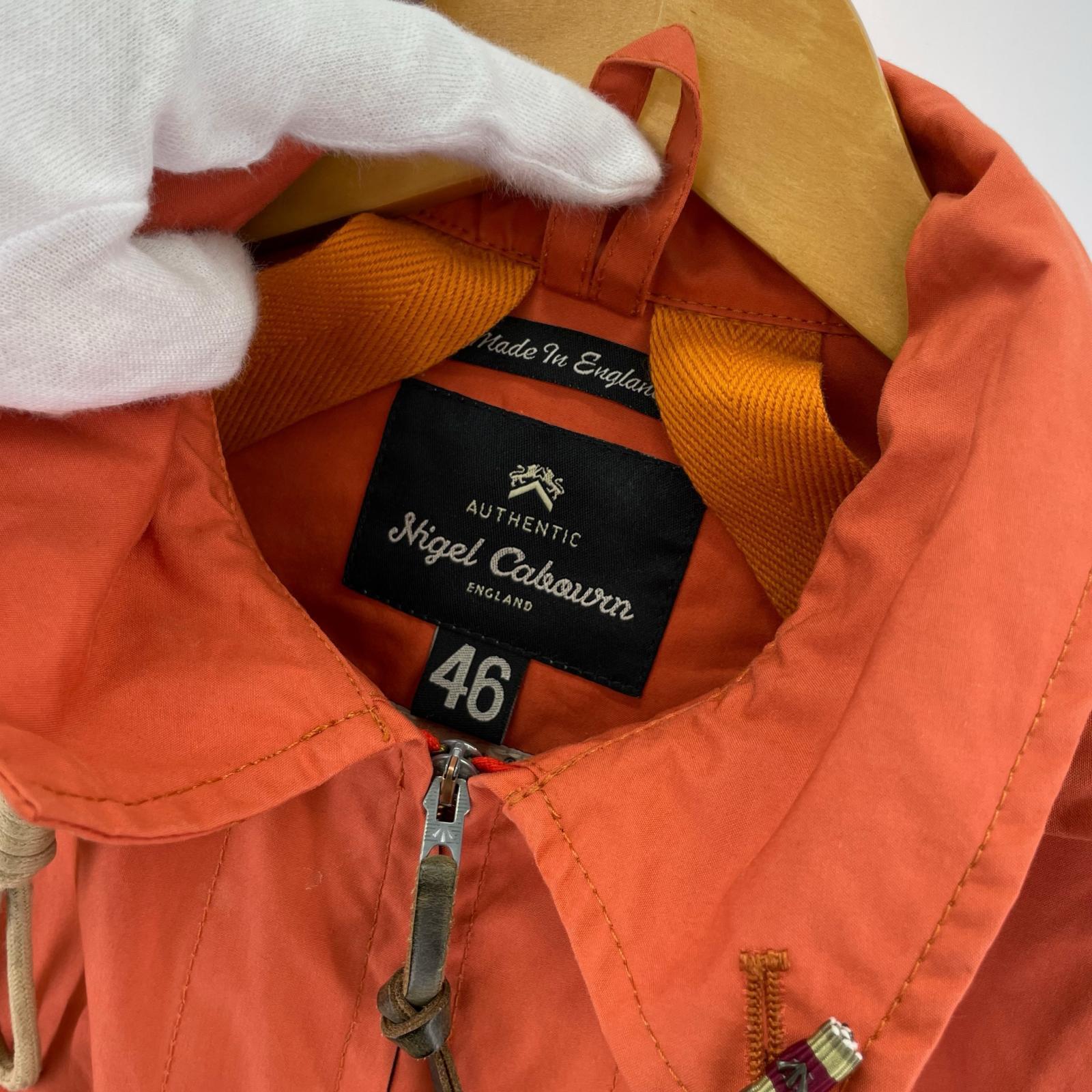 マウンテンパーカー Ventile オレンジ 46 オレンジ