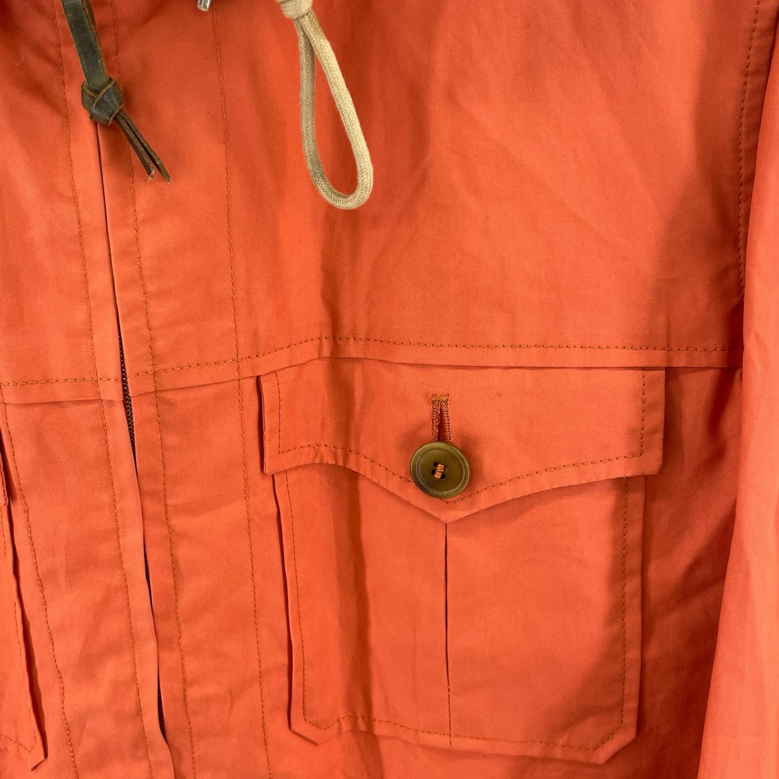 マウンテンパーカー Ventile オレンジ 46 オレンジ