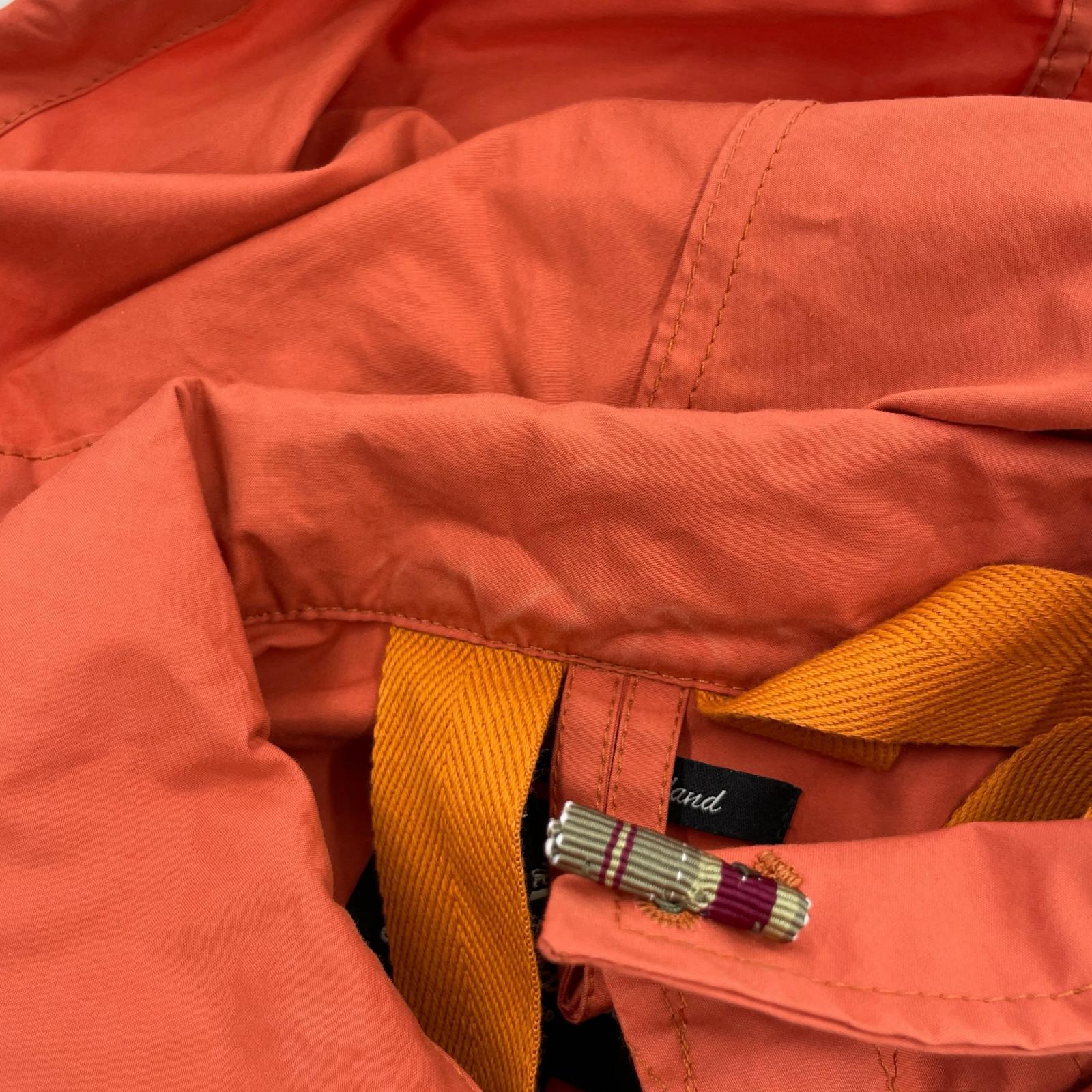 マウンテンパーカー Ventile オレンジ 46 オレンジ