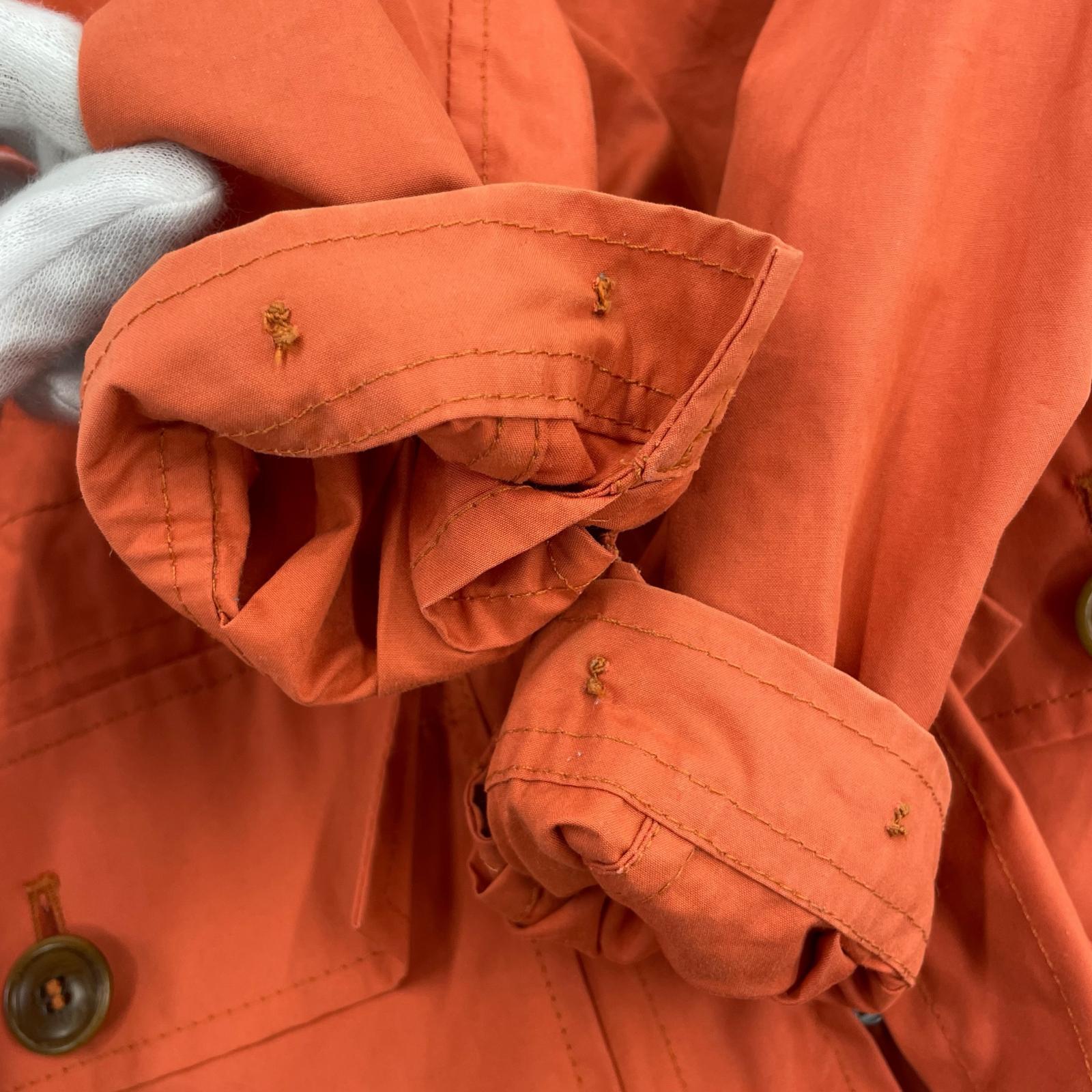マウンテンパーカー Ventile オレンジ 46 オレンジ