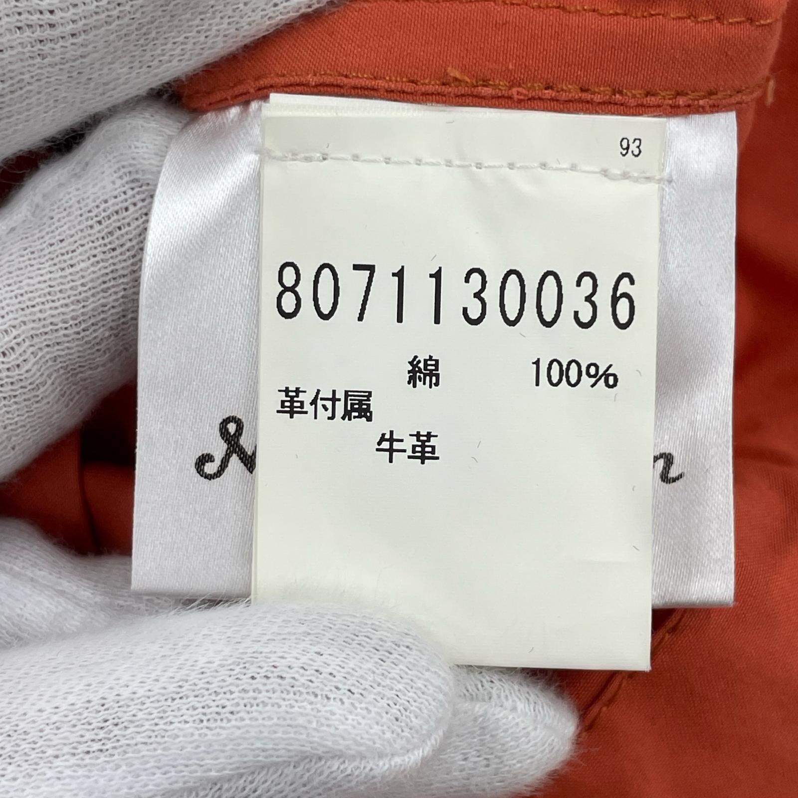マウンテンパーカー Ventile オレンジ 46 オレンジ