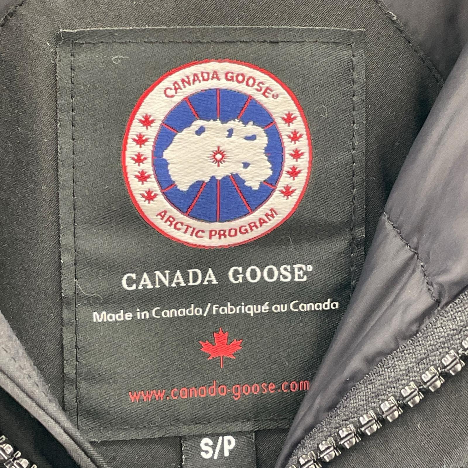 ダウンジャケット CANADA GOOSE ダウンジャケット S ブラック