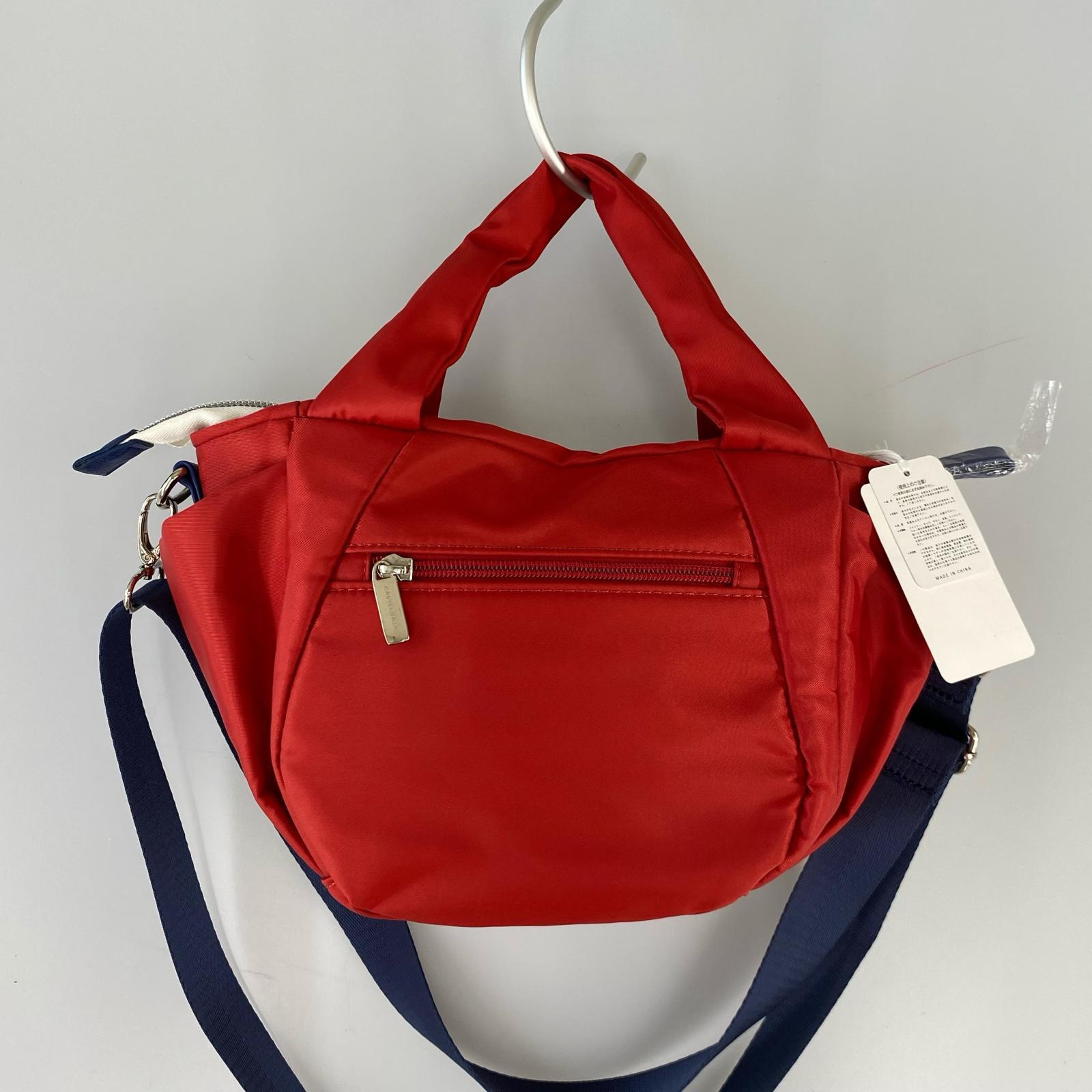 ショルダーバッグ CASTELBAJAC 2way 赤 レッド
