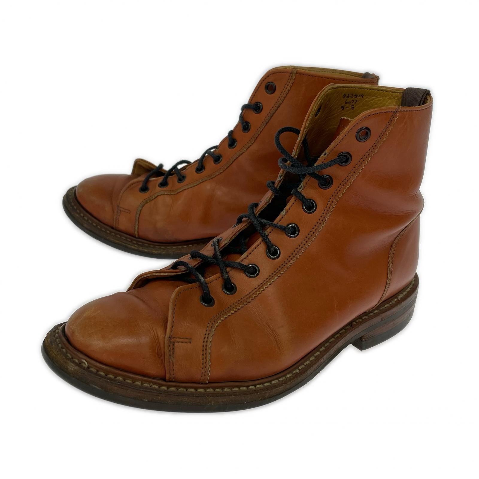 ブーツ M6077 ETHAN UK8 ブラウン