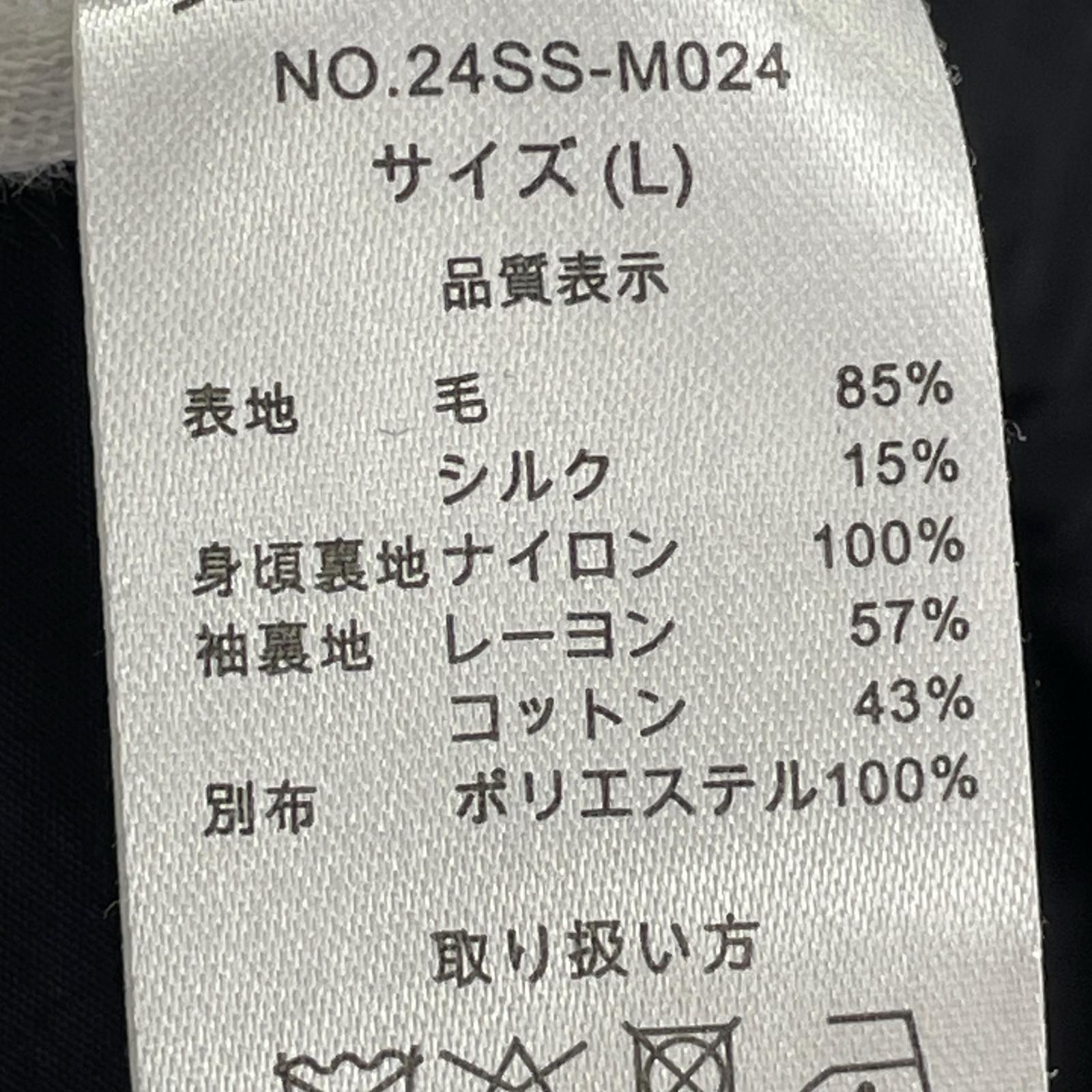 ジャケット 24SS Sac Jacket L 24SS-M024 L ブラック