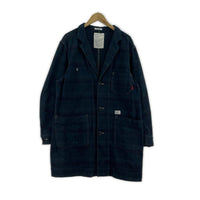 長袖シャツ 12SS SHOP COAT 3 3 ネイビー