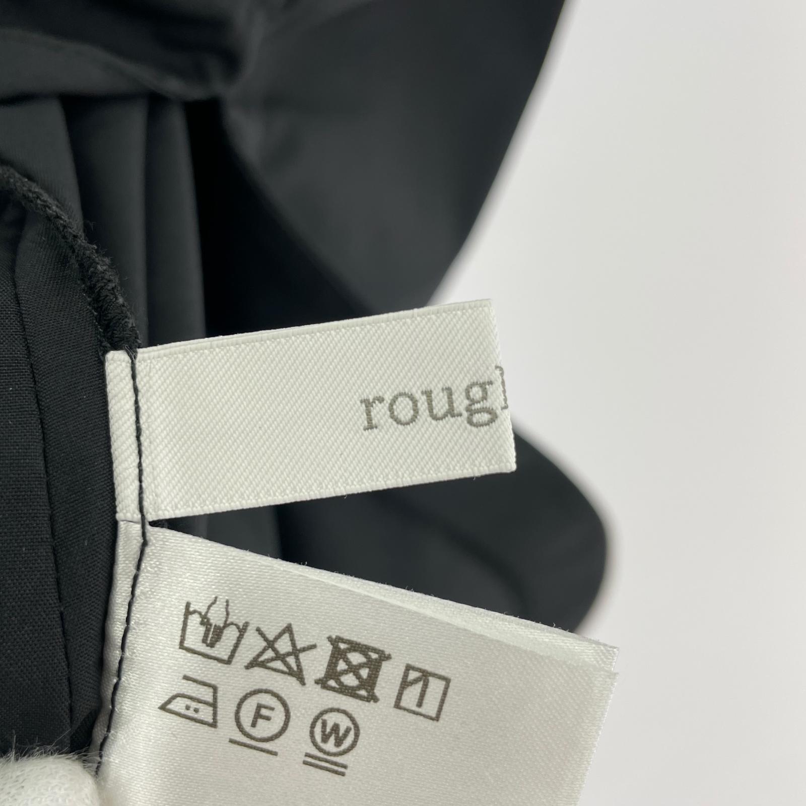 半袖Tシャツ roughlow/ブラウス/黒 ブラック