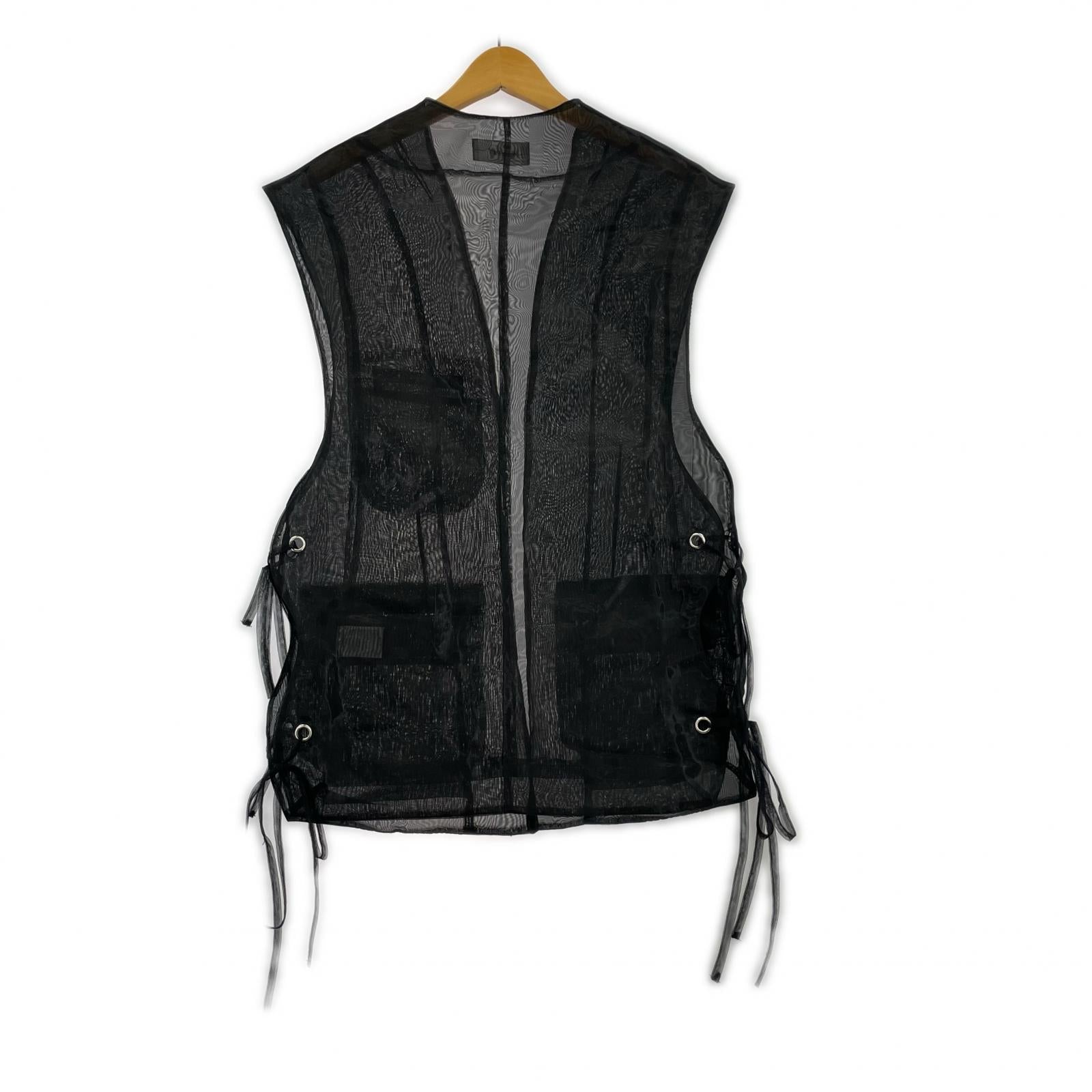 長袖シャツ Knuth Marf undulate gillet KM23SUG01 フリー ブラック
