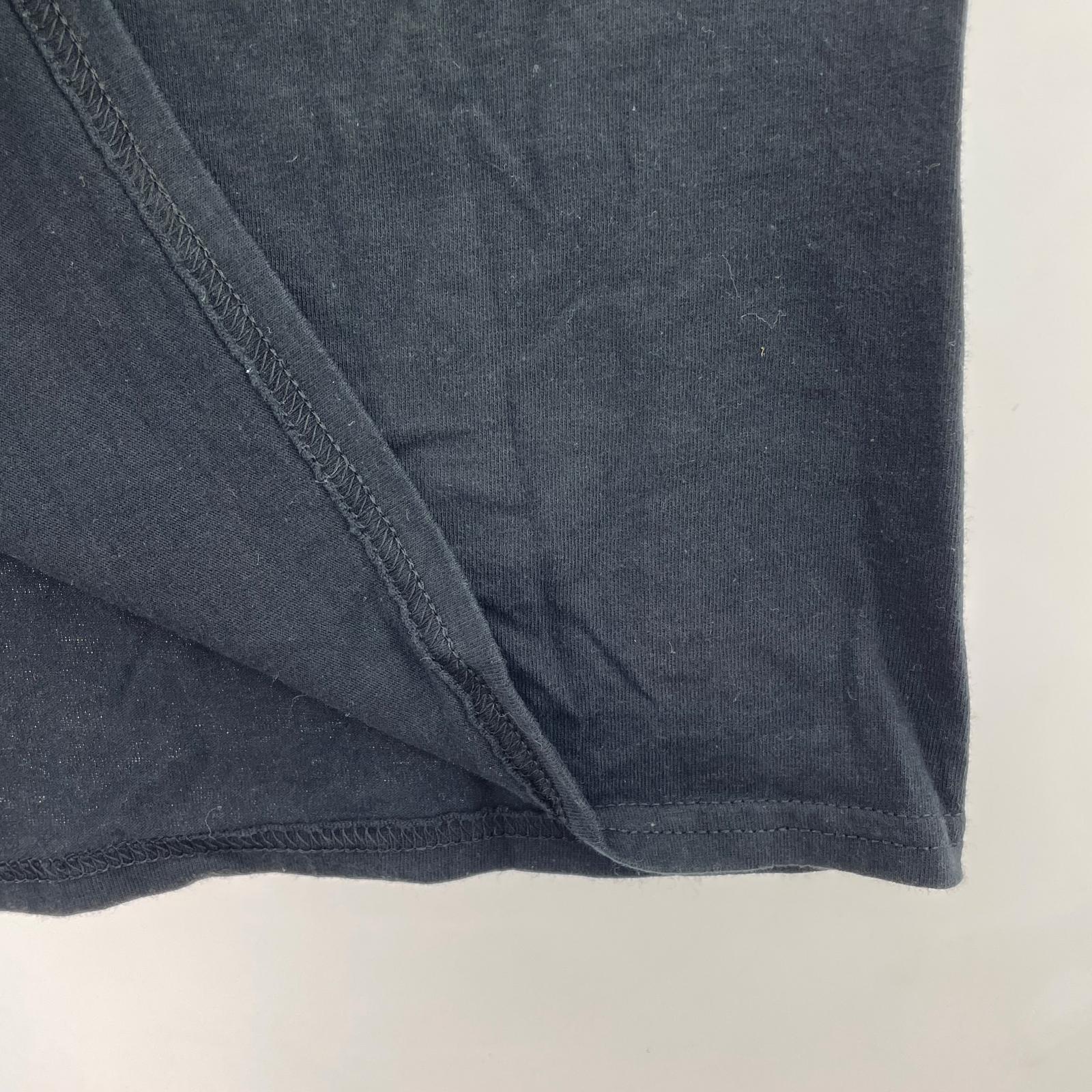 半袖Tシャツ FUCK MY LIFE グラフィックTシャツ 黒 L ブラック