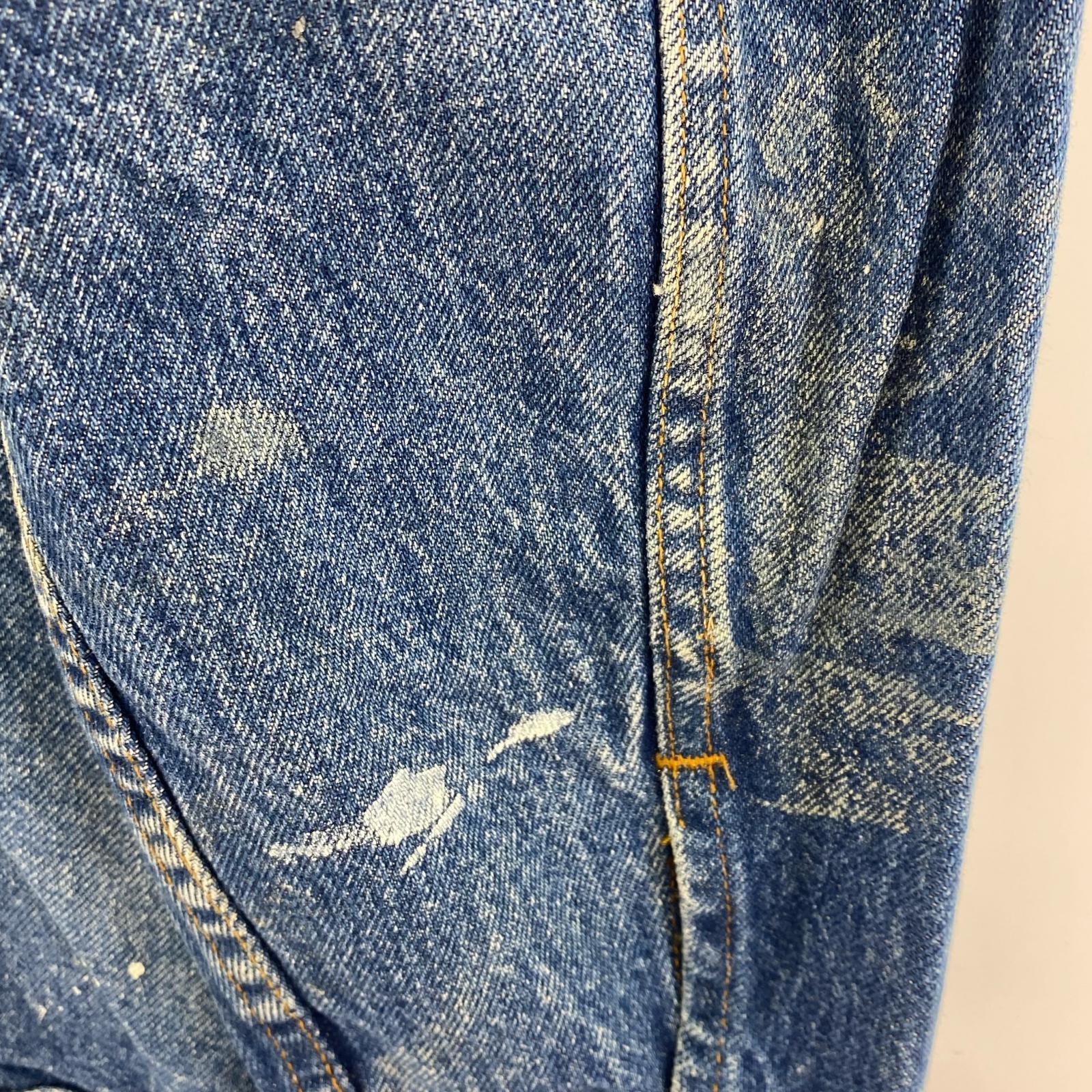 デニムジャケット 80s 70360-0216 42 42 ブルー