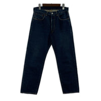 デニムパンツ A.PRESSE Washed Denim 23aw ネイビー