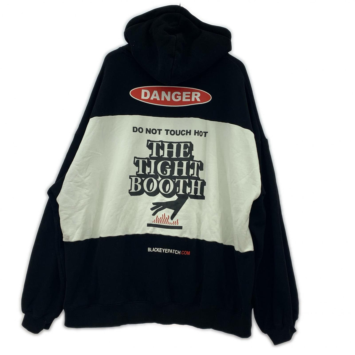パーカー ×Black Eye Patch DANGER LABEL HOODIE XL ブラック