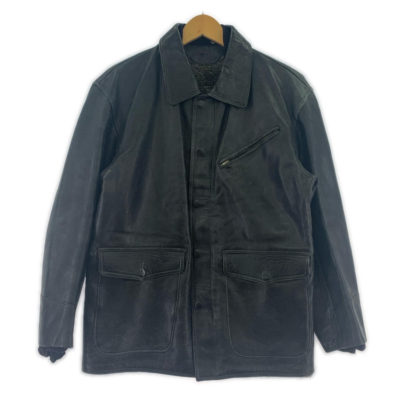 ジャケット OLD VINTAGE レザージャケット ブラック