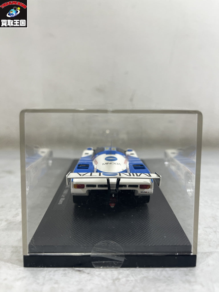 エブロ 1/43 ミノルタ トヨタ 88C 1988 スケールカー