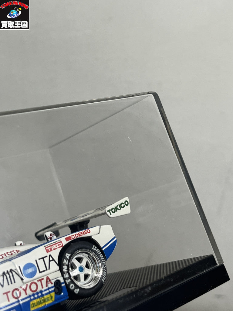 エブロ 1/43 ミノルタ トヨタ 88C 1988 スケールカー