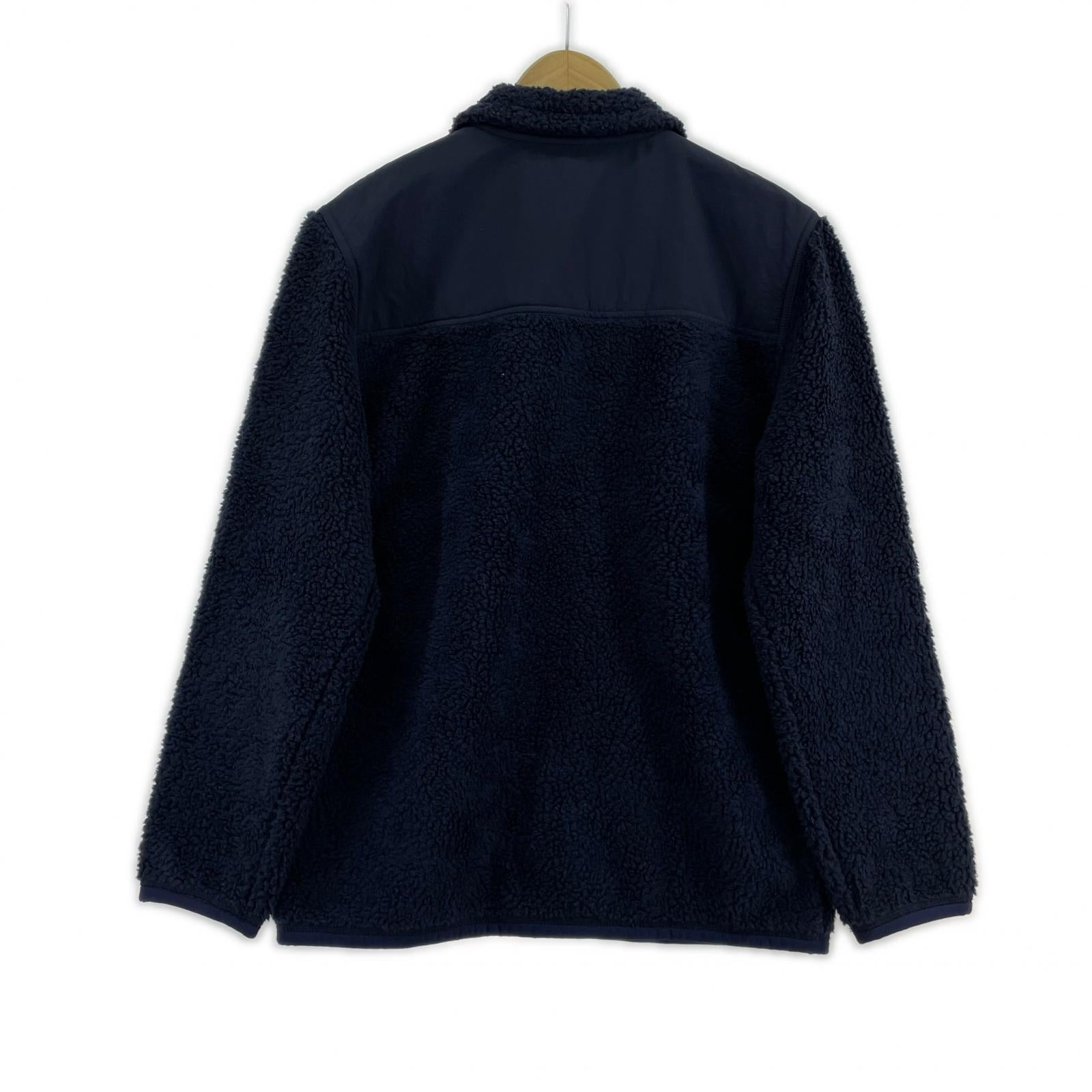 ジャケット ボア ブルー S S ネイビー